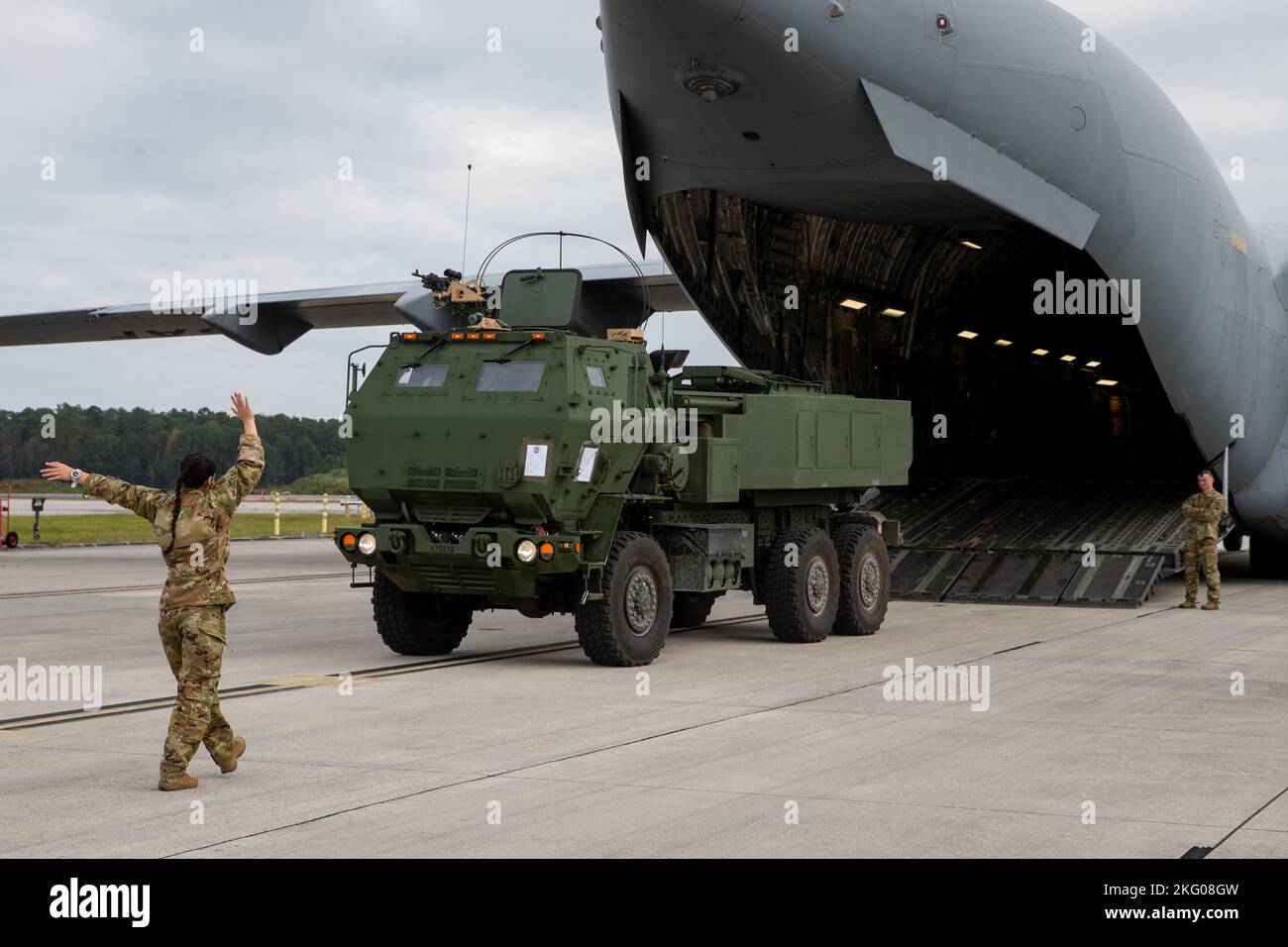 U.S. Marines with Combat Logistics Company (CLC) 21 and U.S. Airmen ...