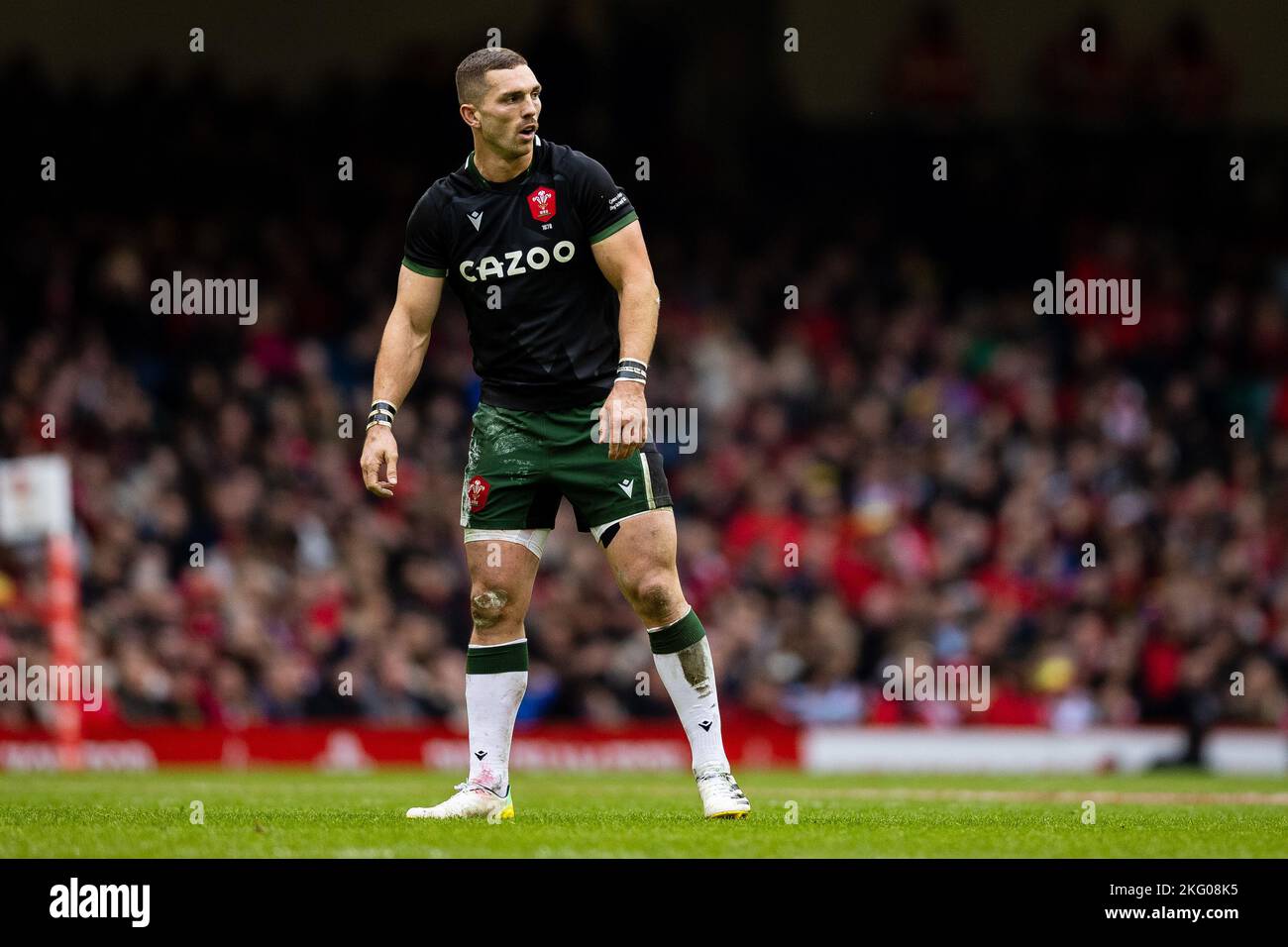 George North of Wales during the 2022 Autumn Nations Series, rugby ...