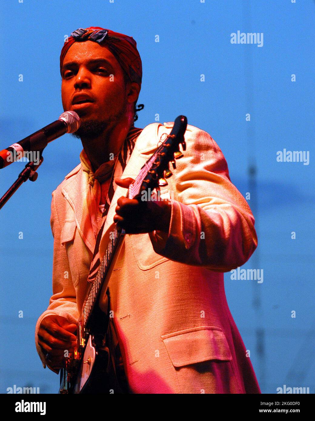 Van Hunt performs during the On The Bricks concert series at Centennial ...
