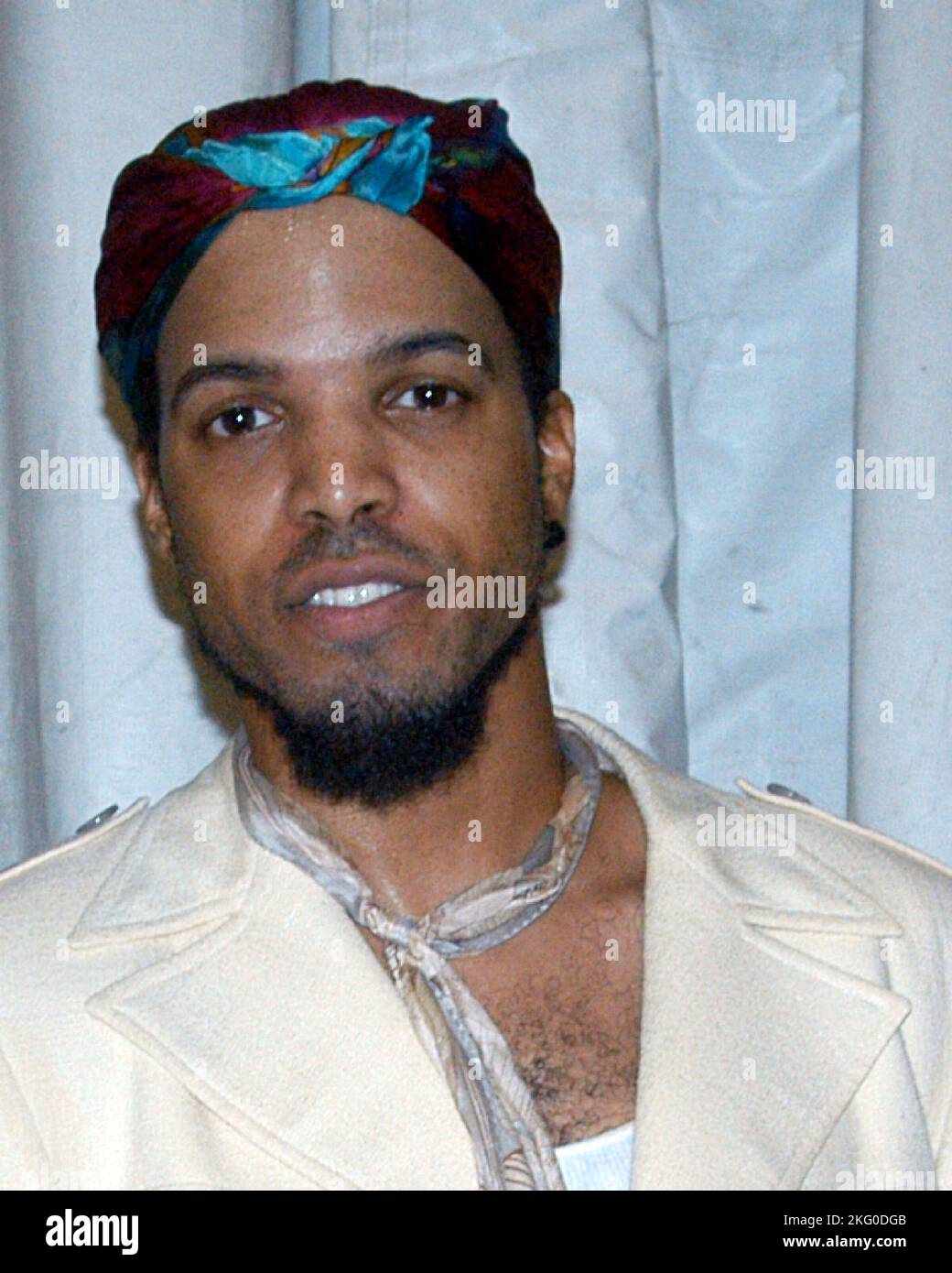 Van Hunt poses for a portrait backstage at Atlanta's On The Bricks