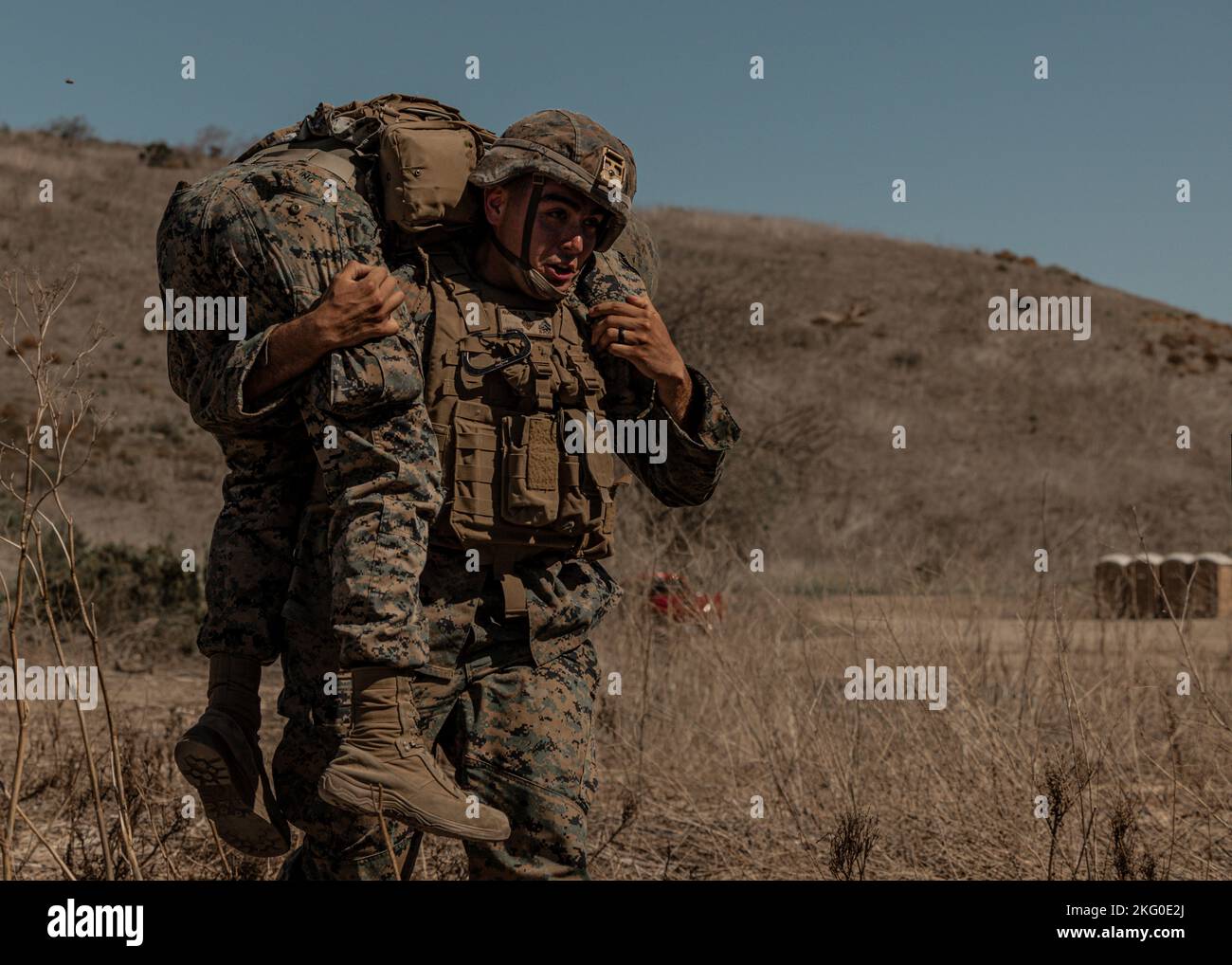 U.S. Marine Corps Cpl. Adrian Alaniz, a transmission system operator