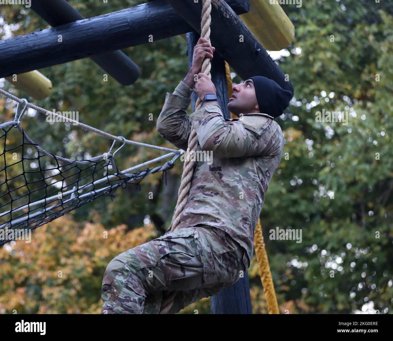 1st Lieutenant Hyder Kayani of Charlie Battery, 2nd Battalion, 32nd