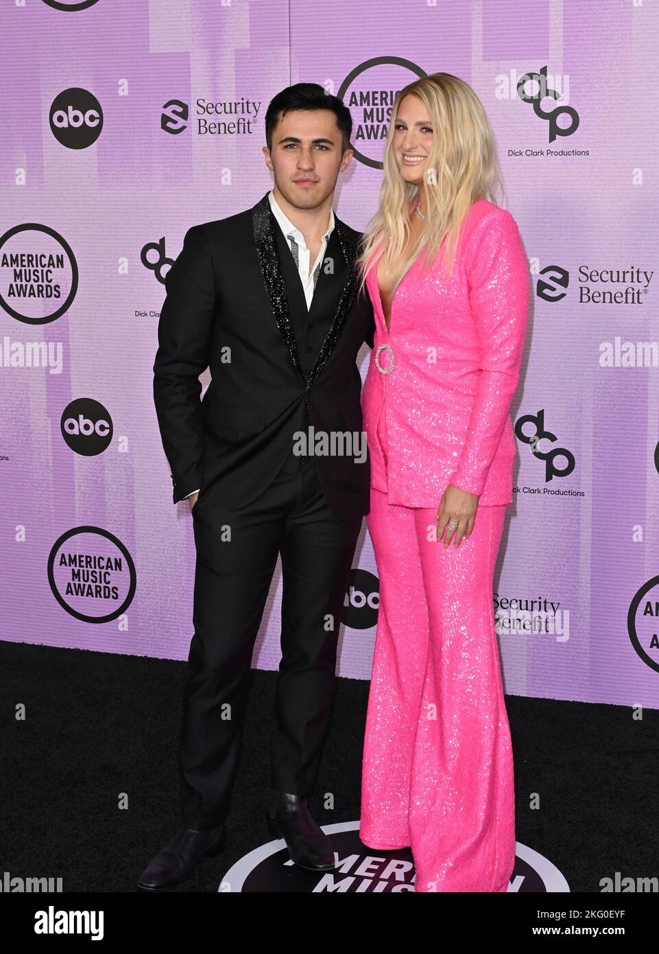 Los Angeles, USA. 20th Nov, 2022. Chris Olsen & Meghan Trainor at the