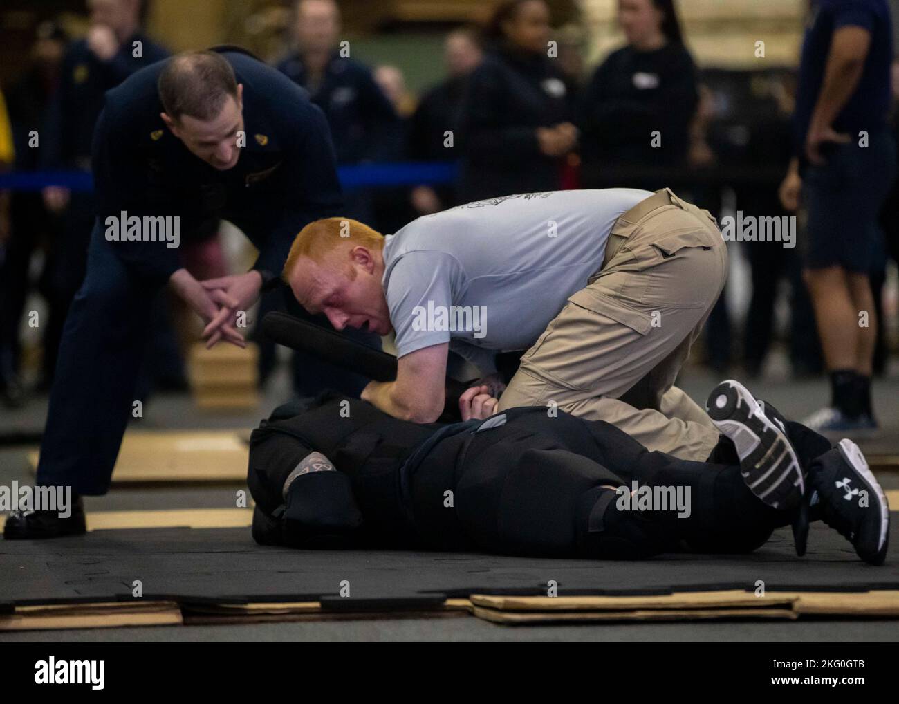Senior Chief Aviation Boatswain's Mate (Handling) James Frost, from Las