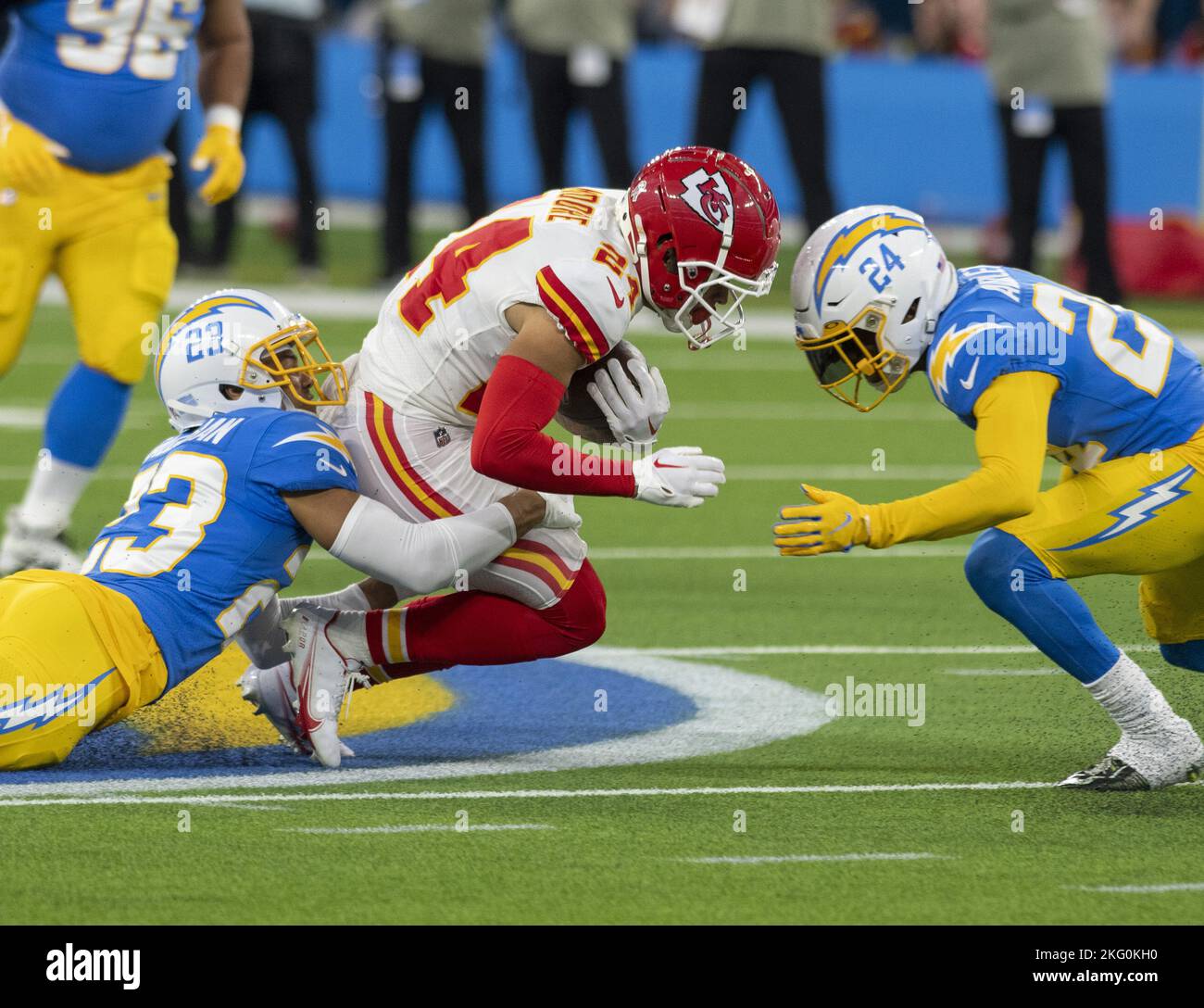 Inglewood, United States. 20th Nov, 2022. Los Angeles Chargers' safety