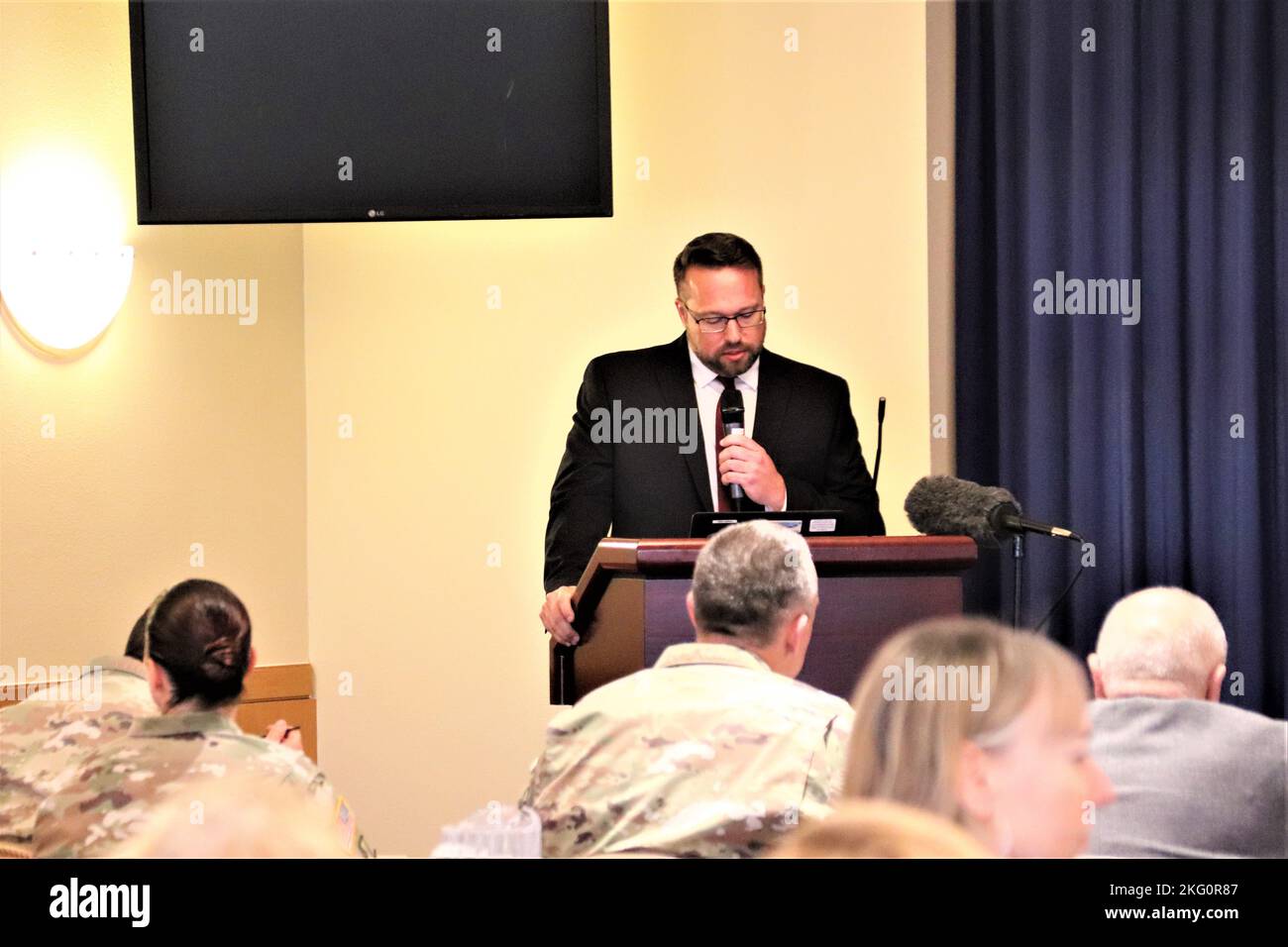 Disability Program Manager Army Reserve Disability Program Manager Derrick Caulkins provides ...
