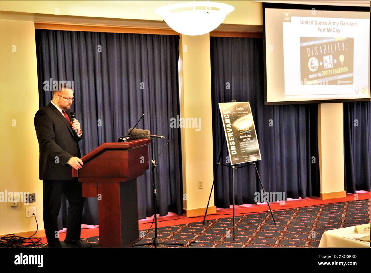Disability Program Manager Army Reserve Disability Program Manager Derrick Caulkins provides ...