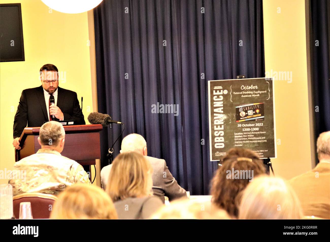 Disability Program Manager Army Reserve Disability Program Manager Derrick Caulkins provides ...