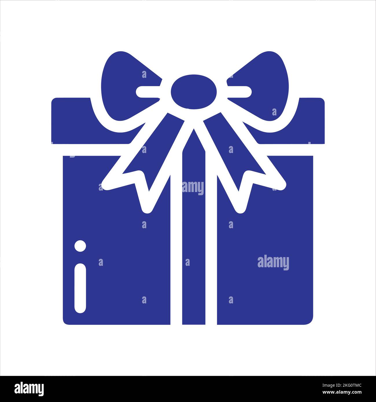 Gift box icon template black color editable. Gift box icon symbol Flat vector illustration for graphic and web design. Stock Vector