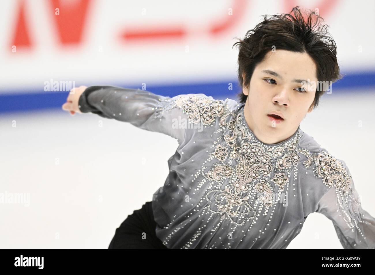 Hokkaido, Japan. Credit MATSUO. 19th Nov, 2022. Shoma Uno (JPN) Figure