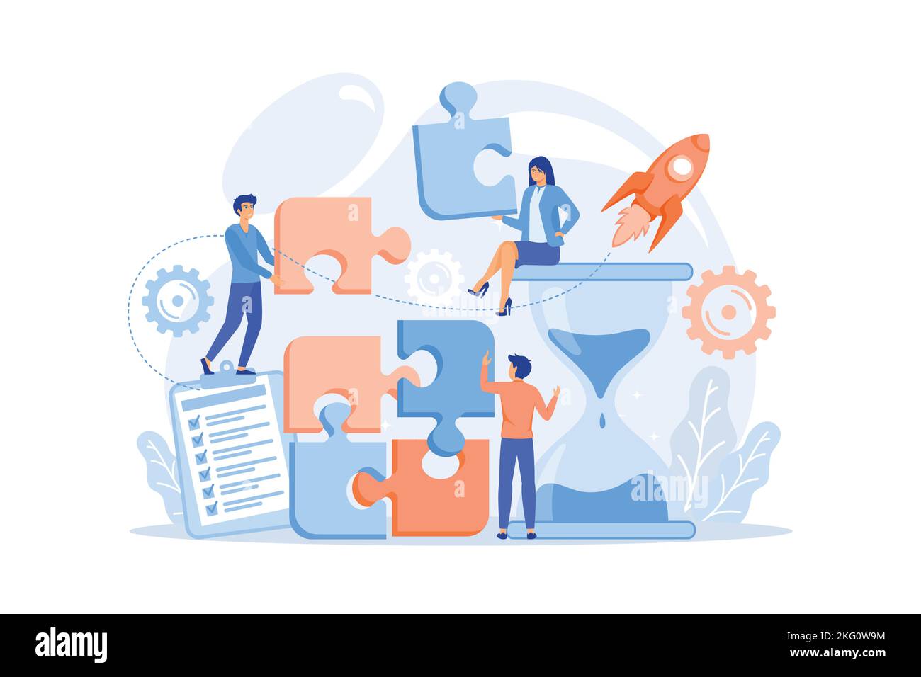 Project management. Business process and planning, workflow ...