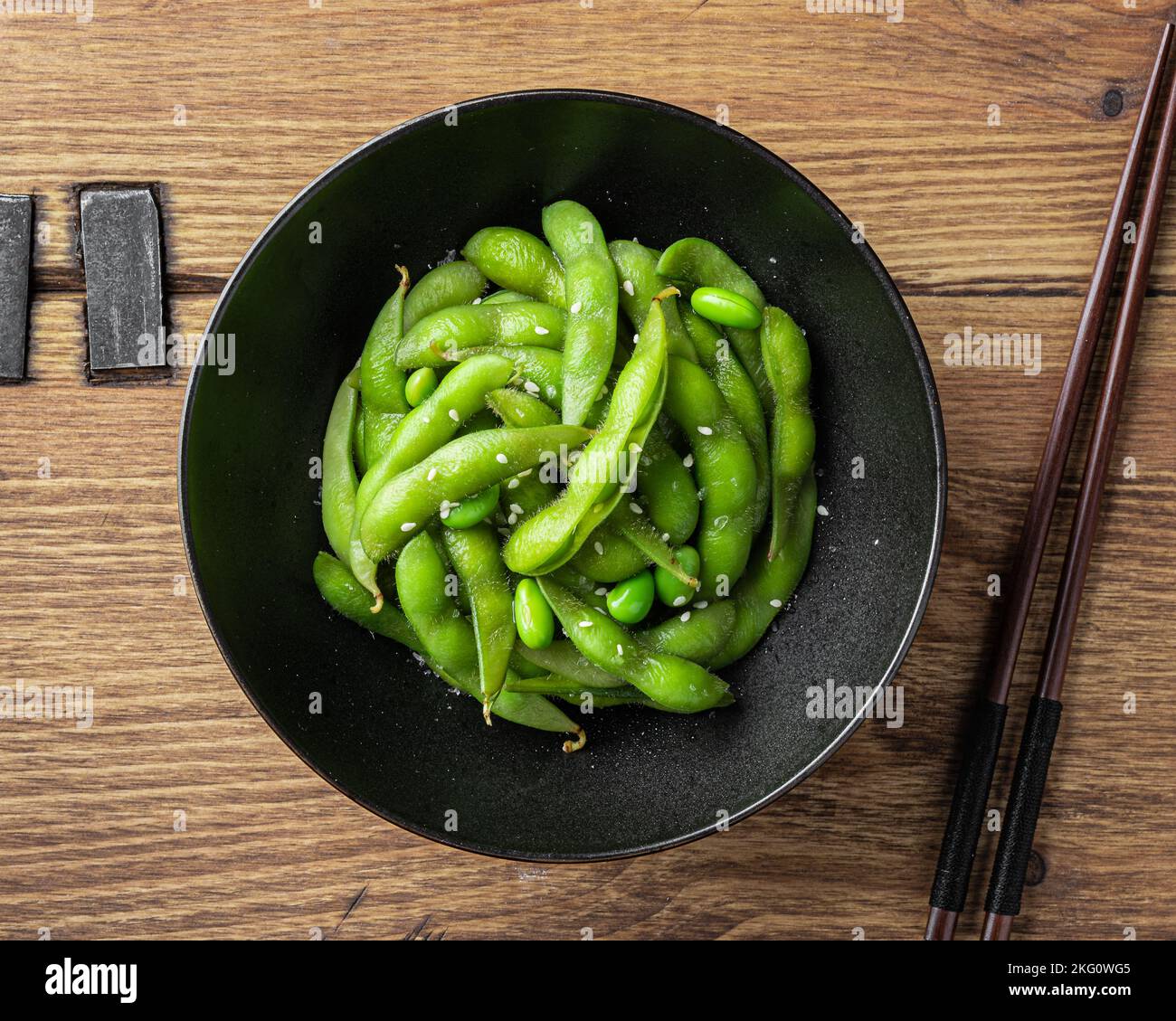 steamed edamame beans Stock Photo Alamy