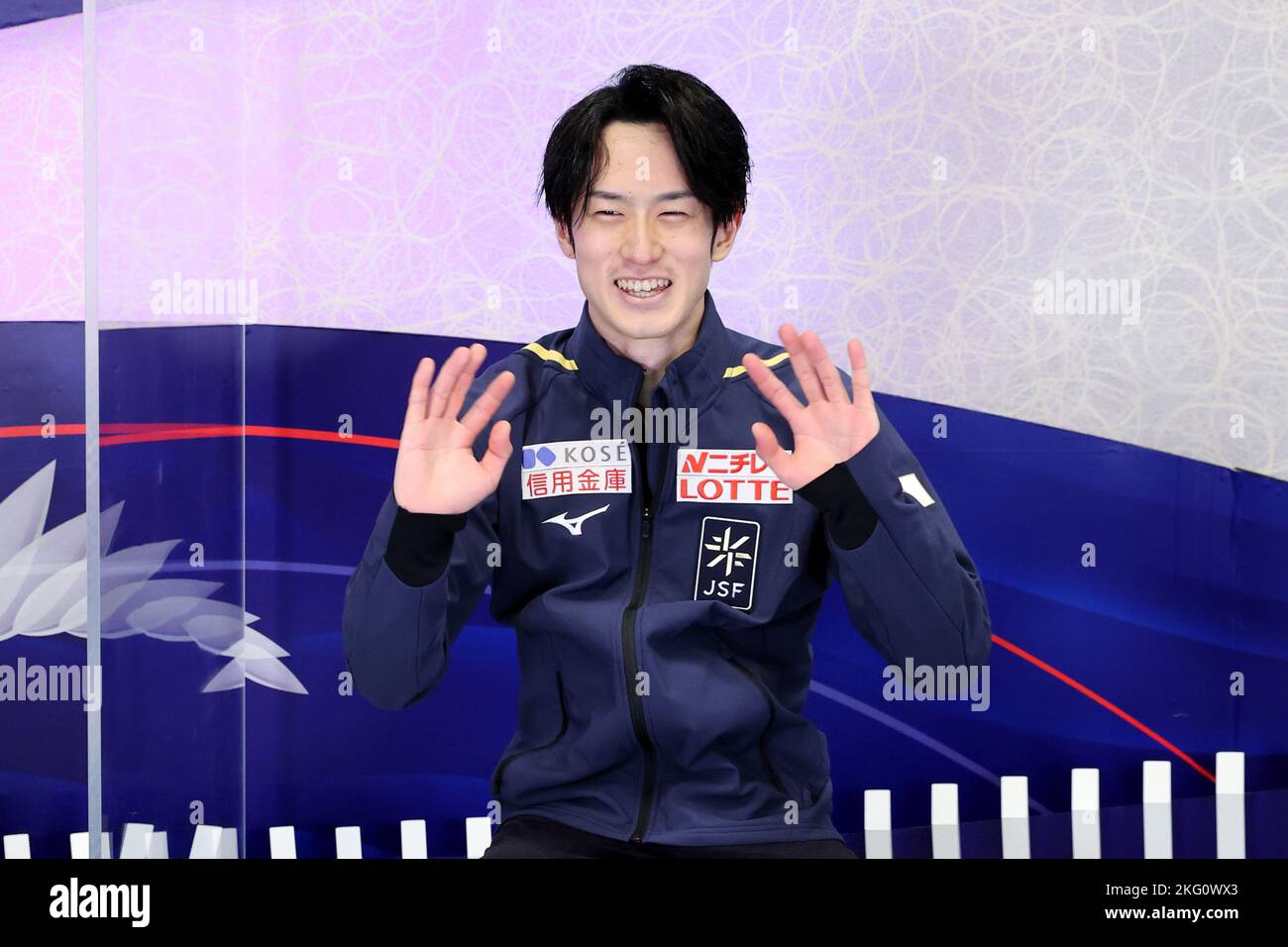 Makomanai Sekisui Heim Ice Arena, Hokkaido, Japan. 18th Nov, 2022. Sota