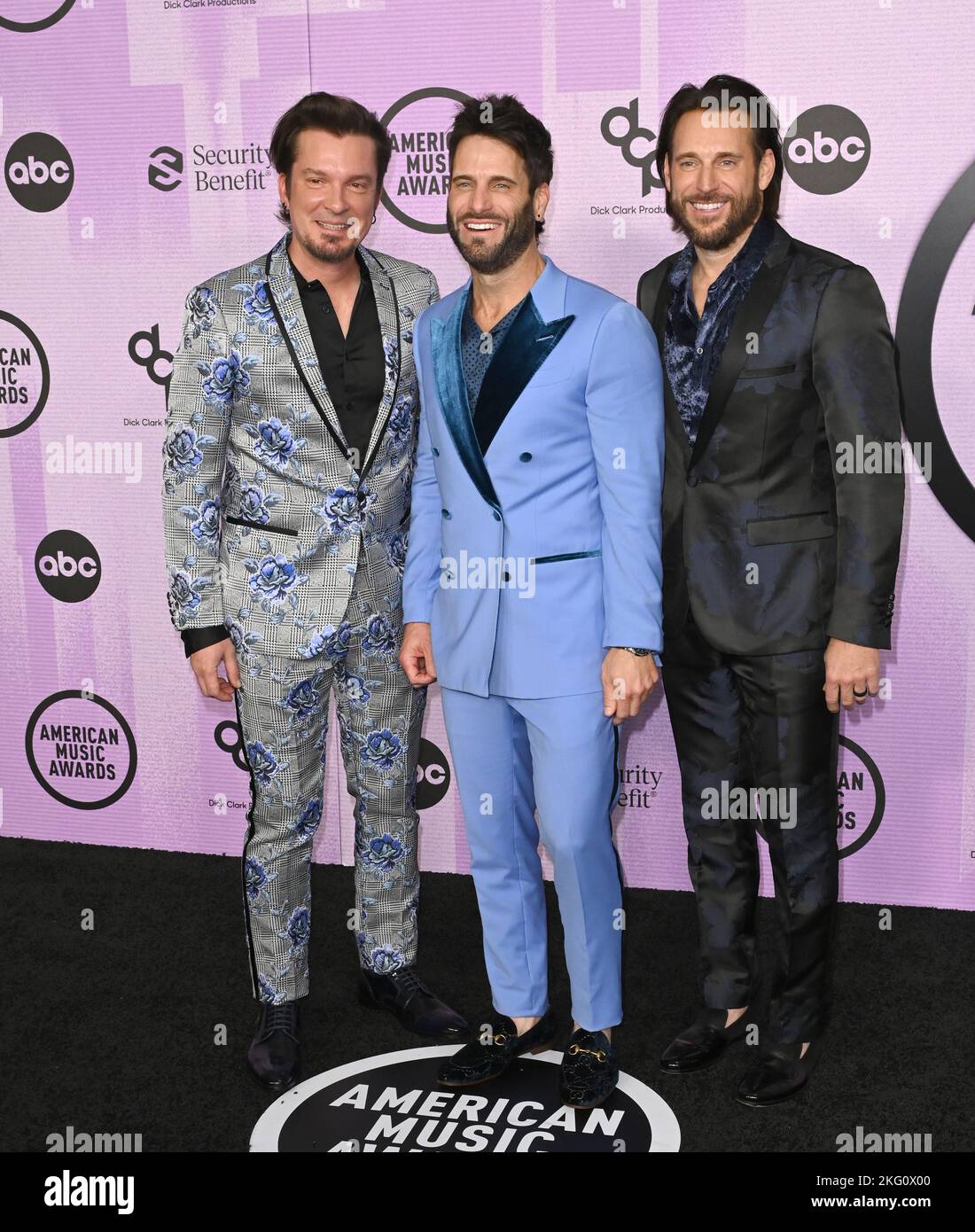 Los Angeles, USA. 20th Nov, 2022. Parmalee at the 2022 American Music Awards at the Microsoft Theatre. Picture Credit: Paul Smith/Alamy Live News Stock Photo