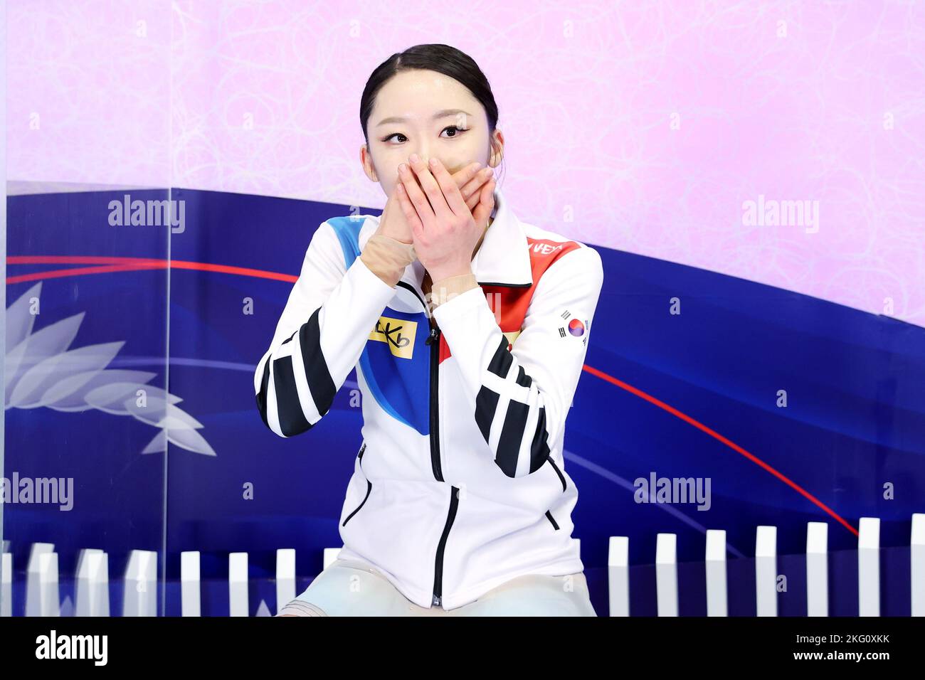 Makomanai Sekisui Heim Ice Arena, Hokkaido, Japan. 19th Nov, 2022. Kim