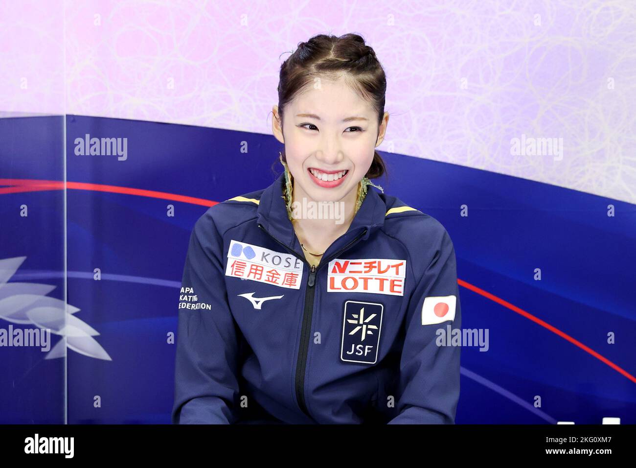 Makomanai Sekisui Heim Ice Arena, Hokkaido, Japan. 19th Nov, 2022. Rion