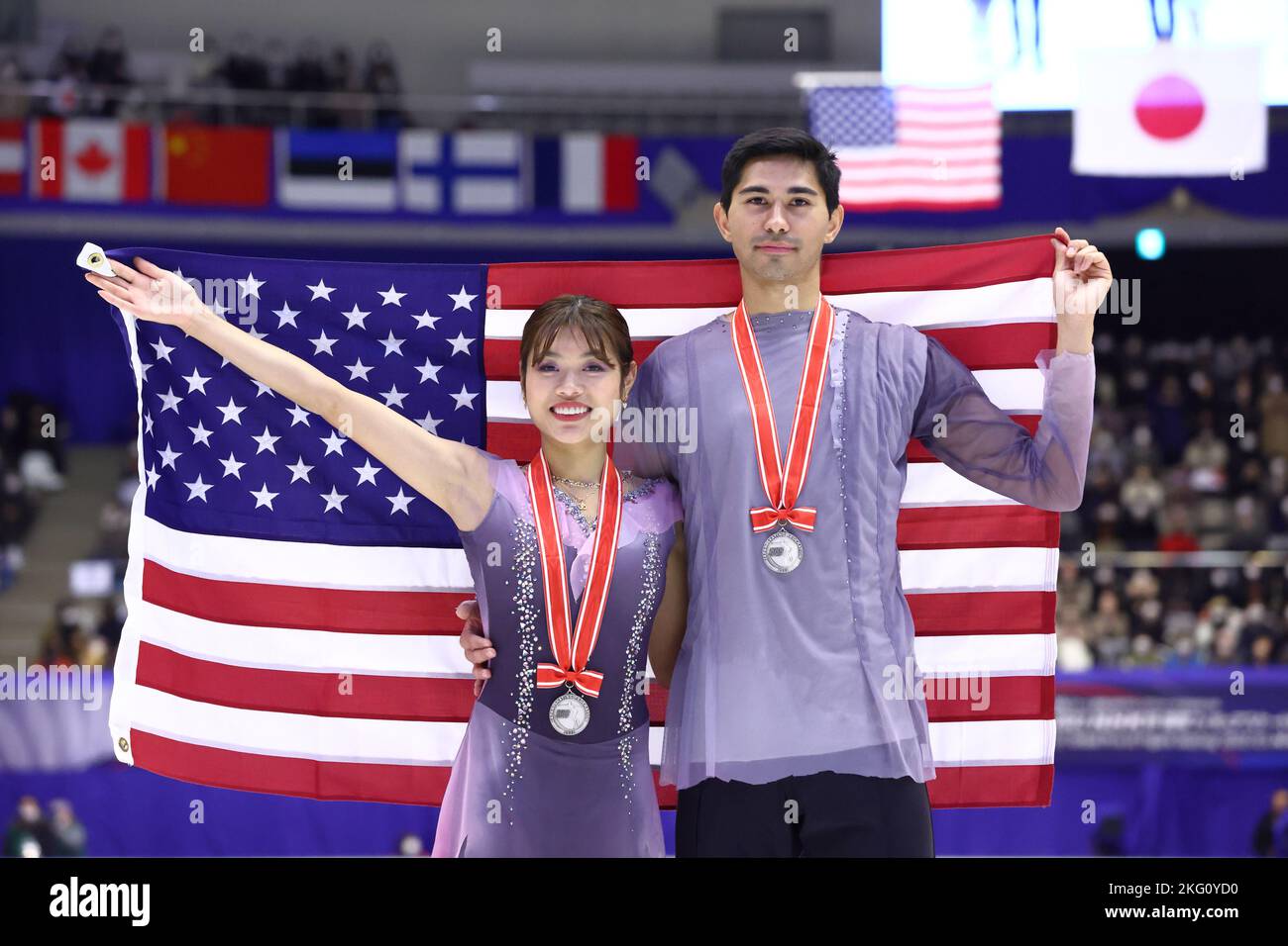 Makomanai Sekisui Heim Ice Arena, Hokkaido, Japan. 19th Nov, 2022