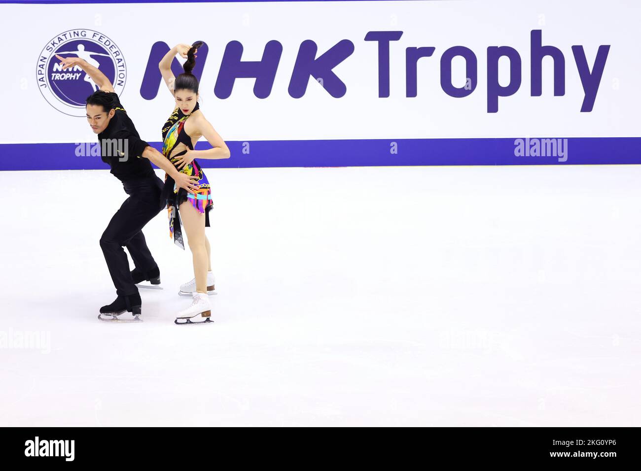 Hokkaido, Japan. 18th Nov, 2022. Kana Muramoto & Daisuke Takahashi (JPN