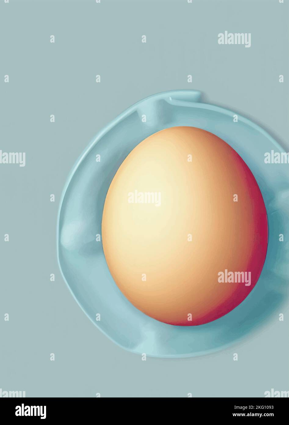 ready to eat fresh chicken eggs Stock Vector Image & Art Alamy