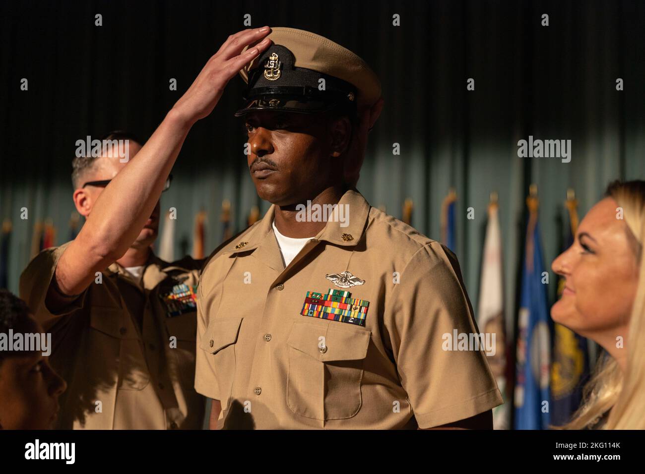 U.S. Navy Chief Petty Officer hospital corpsman (FMF) Loyd Bernal