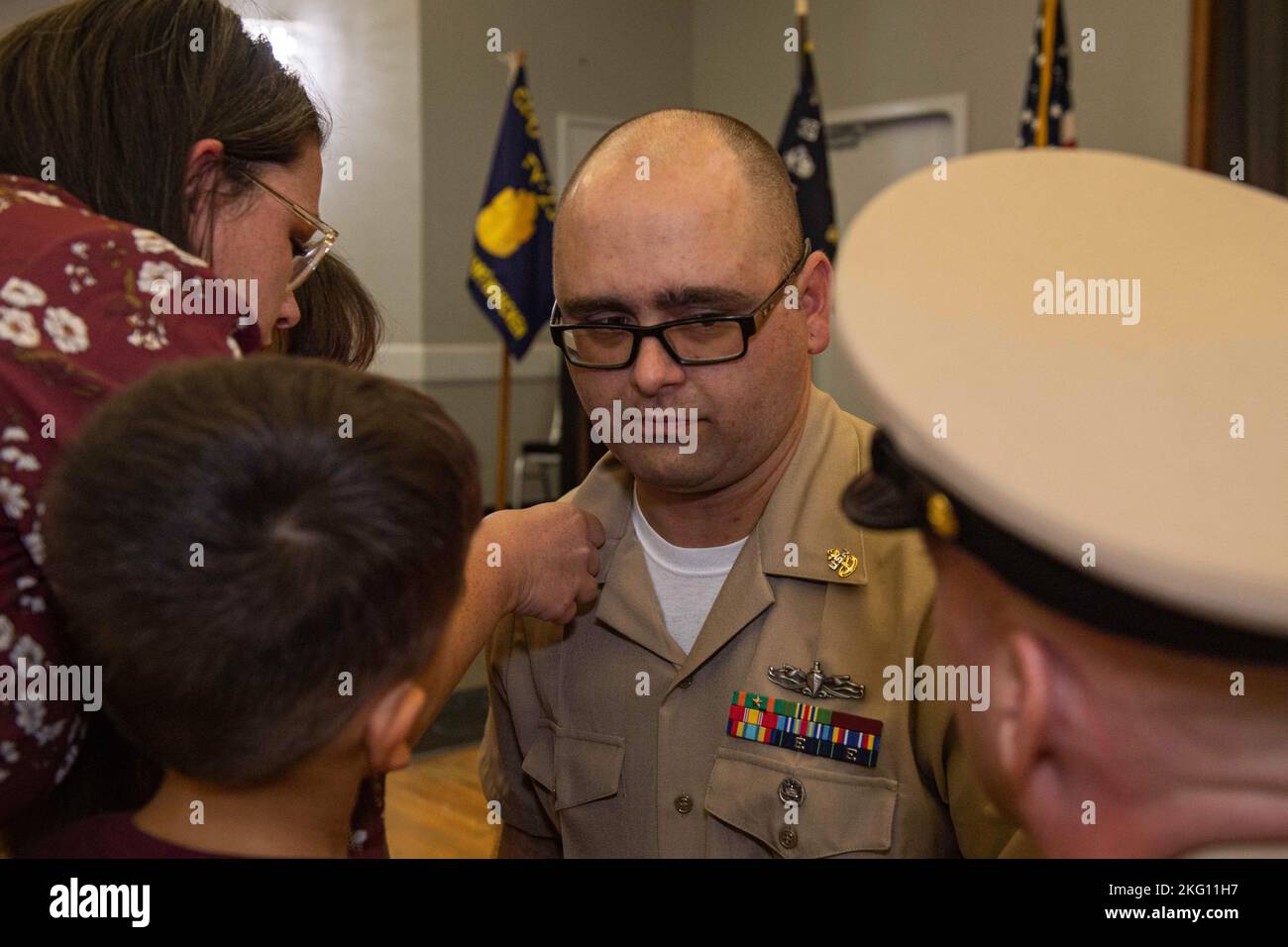 Chief Boatswain’s Mate Thomas O’loughlin, assigned to Commander, Fleet