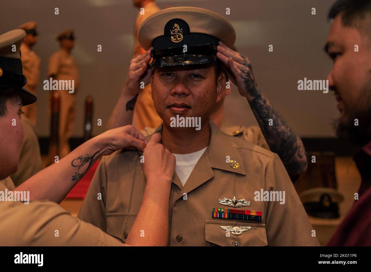 YOKOSUKA, Japan, (Oct. 21, 2022) Chief Fire Controlman (AEGIS) Peter ...