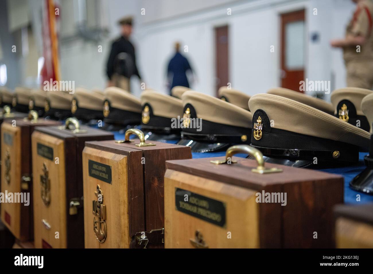 221021NLN7821017 (Oct. 21, 2022) A row of chief combination covers