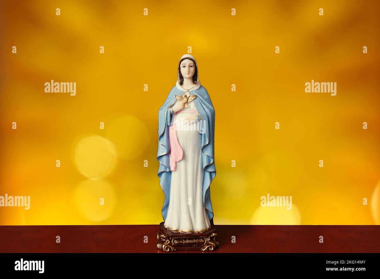 Statue of the image of our pregnant lady, "Nossa Senhora Gravida