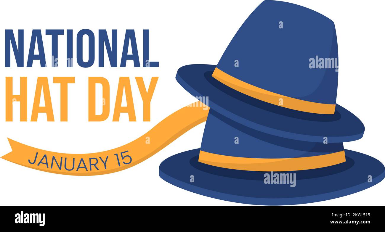 National Hat Day Celebrated Each Year on January 15th with Fedora Hats