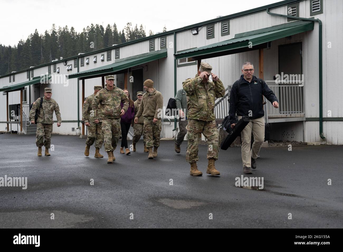 Members from Idaho’s Joint Forces Headquarters and the 124th Fighter