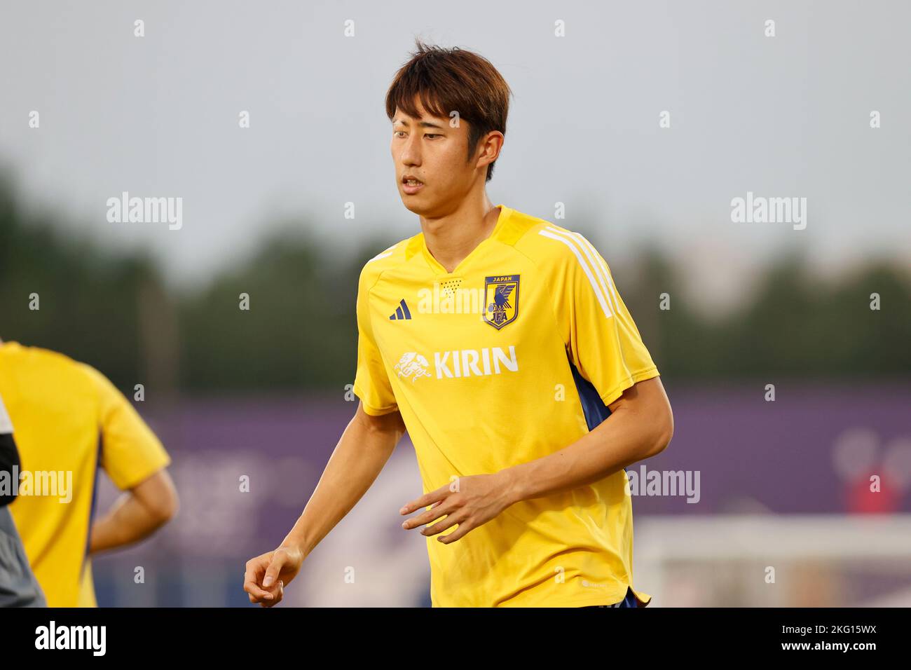 Doha, Qatar. 19th Nov, 2022. Hiroki Ito (JPN) Football/Soccer : Japan national team training session during the FIFA World Cup Qatar 2022 at Al Sadd SC New Training Facilities in Doha, Qatar . Credit: AFLO/Alamy Live News Stock Photo