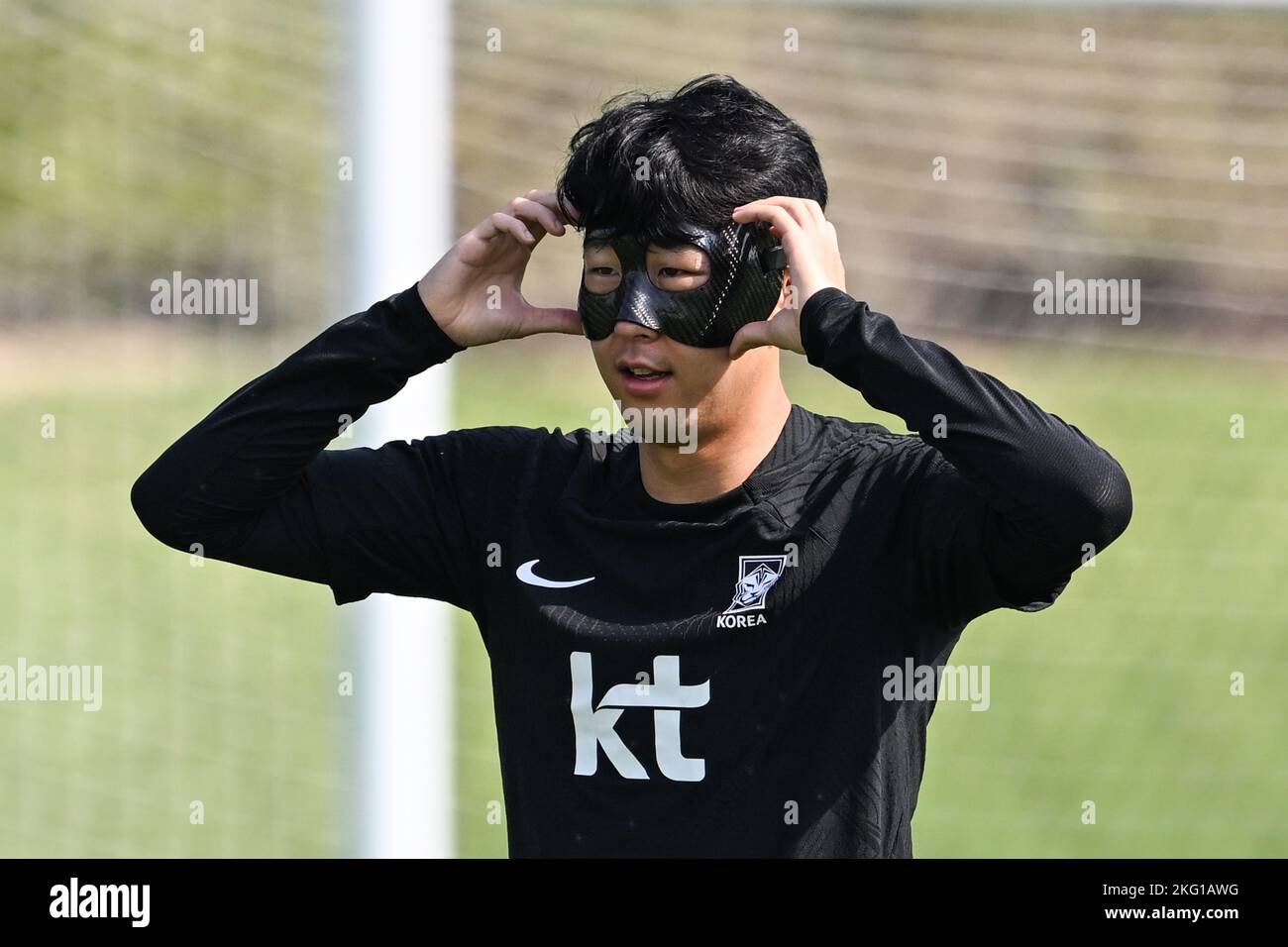 The South Korea national football team is training for FIFA World Cup Qatar 2022 in Doha City
