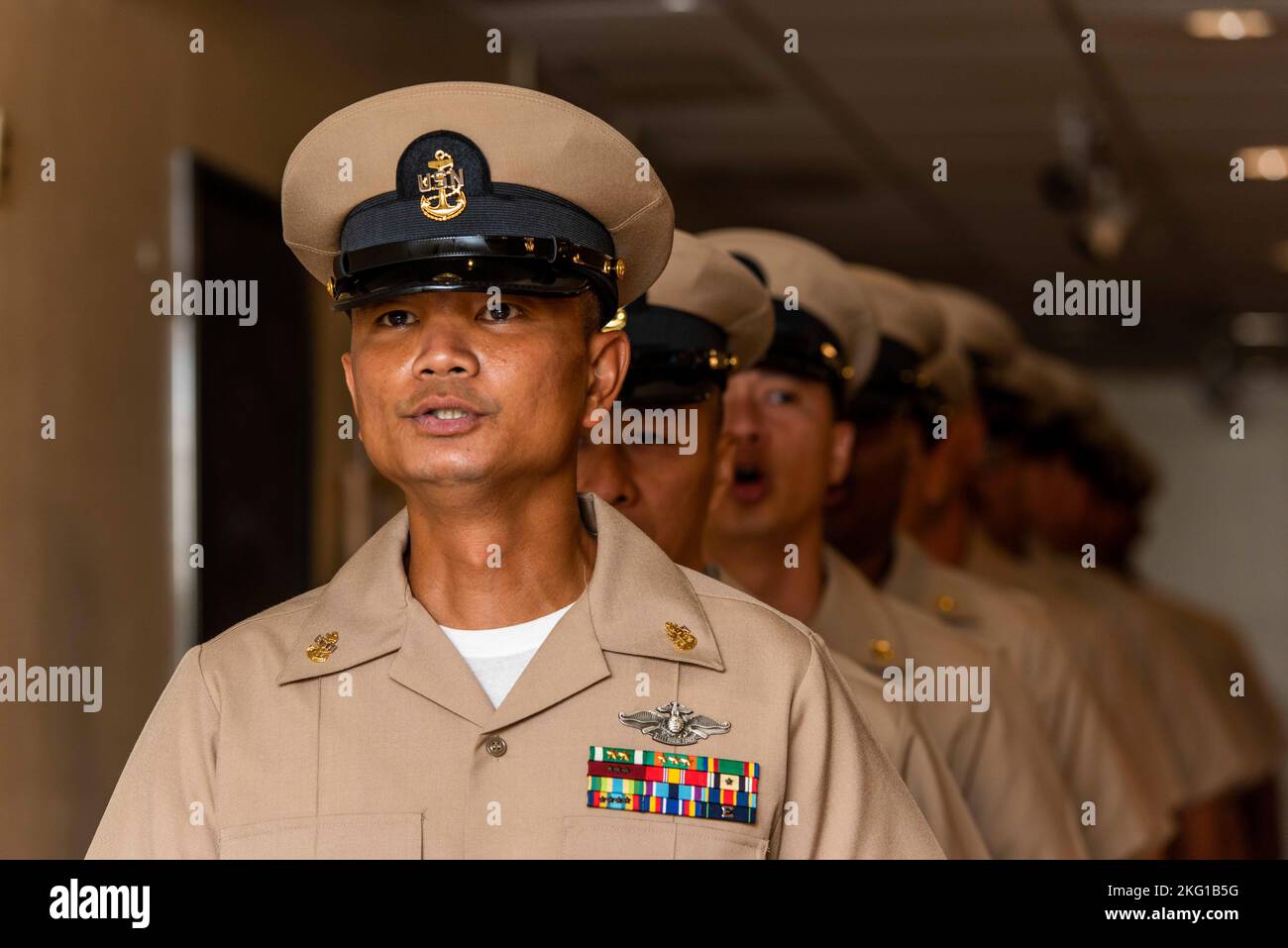 ASAN, Guam (Oct. 21, 2022) Chief petty officers from commands U.S
