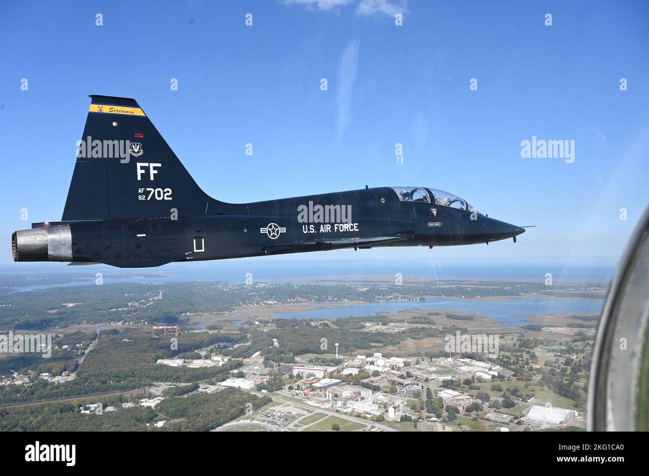 JOINT BASE LANGLEY-EUSTIS, VA—A T-38 Talon from the 7th Fighter ...