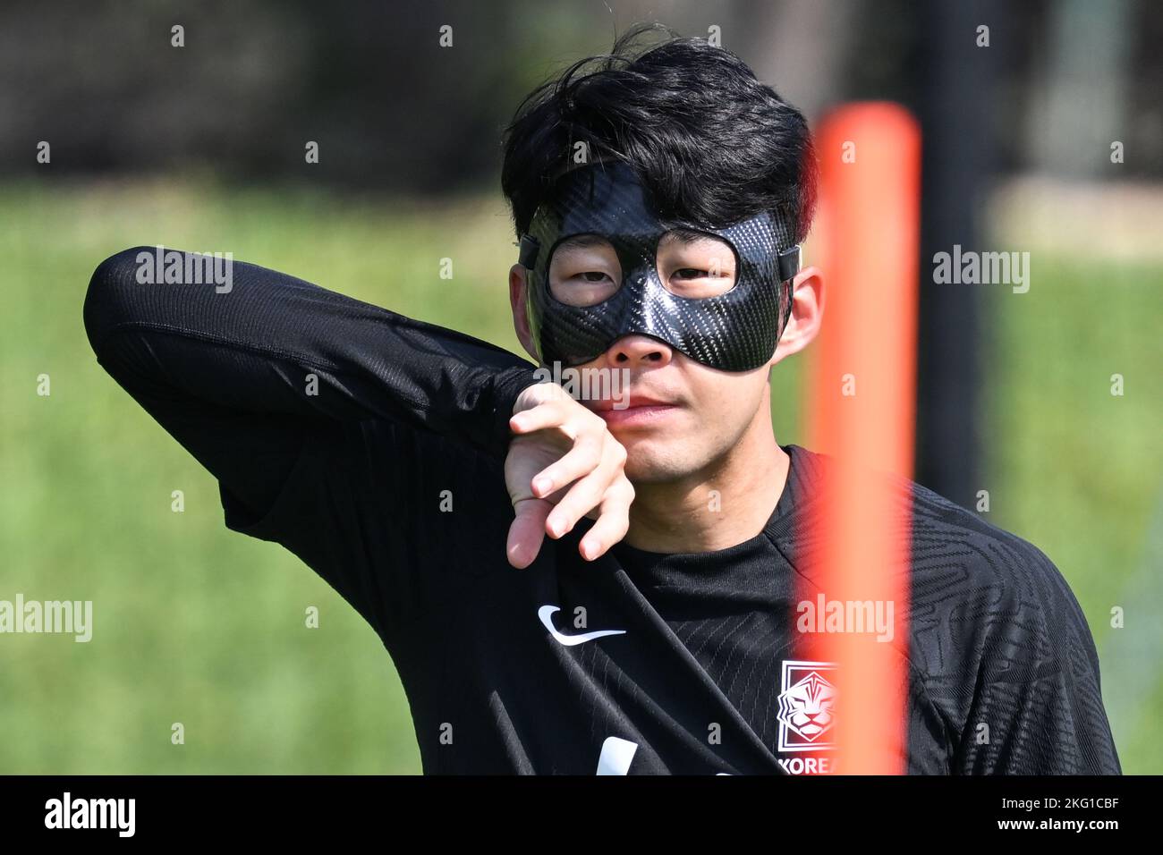 The South Korea national football team is training for FIFA World Cup Qatar 2022 in Doha City