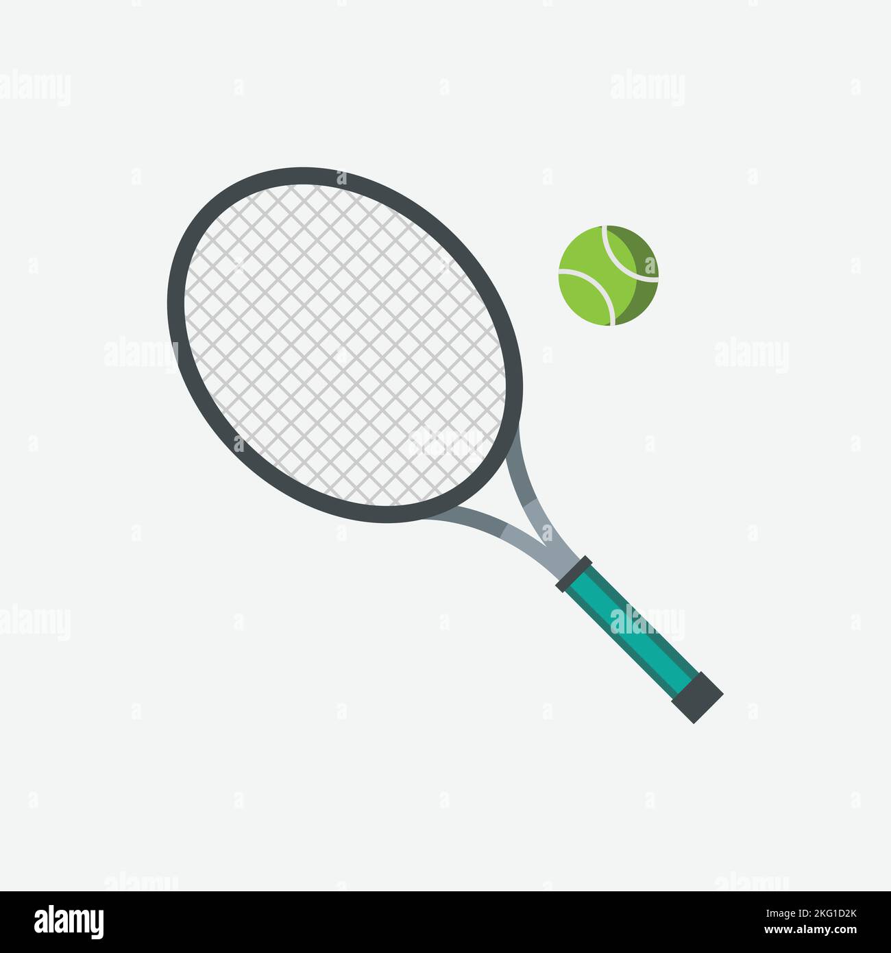 Tennis Icon. Sport Concept,  Design Isolated Stock Vector Image