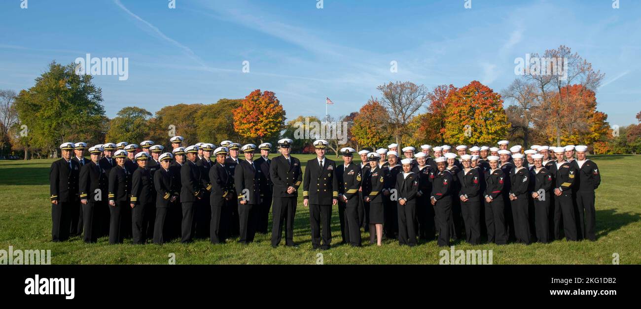 FORT SHERIDAN, Il. (Sep. 21, 2022) Sailors assigned to Navy Reserve