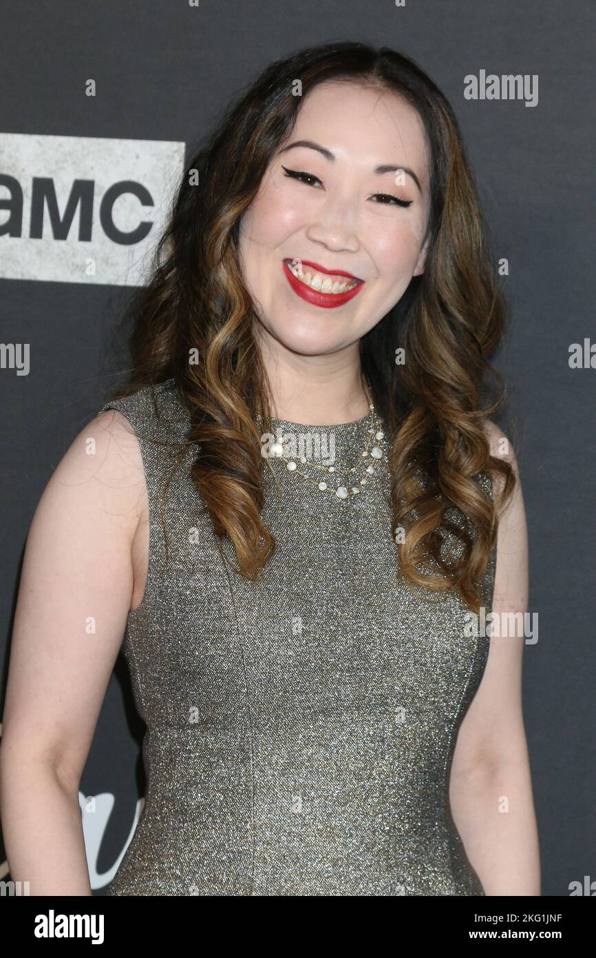 LOS ANGELES - NOV 20:  Angela Kang at The Walking Dead Finale at Orpheum Theatre on November 20, 2022 in Los Angeles, CA (Photo by Katrina Jordan/Sipa USA) Stock Photo