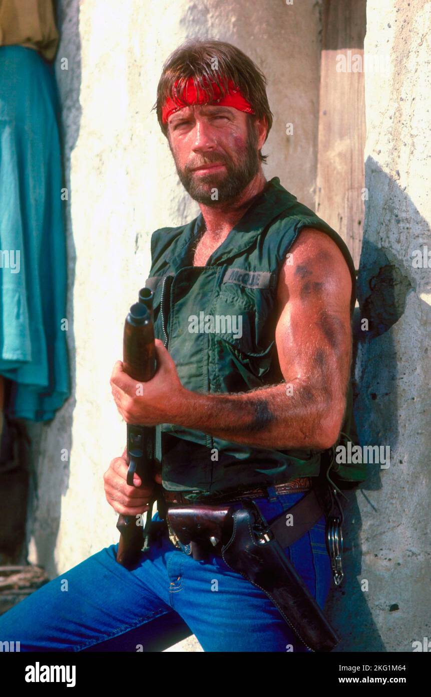CHUCK NORRIS in LONE WOLF MCQUADE (1983), directed by STEVE CARVER