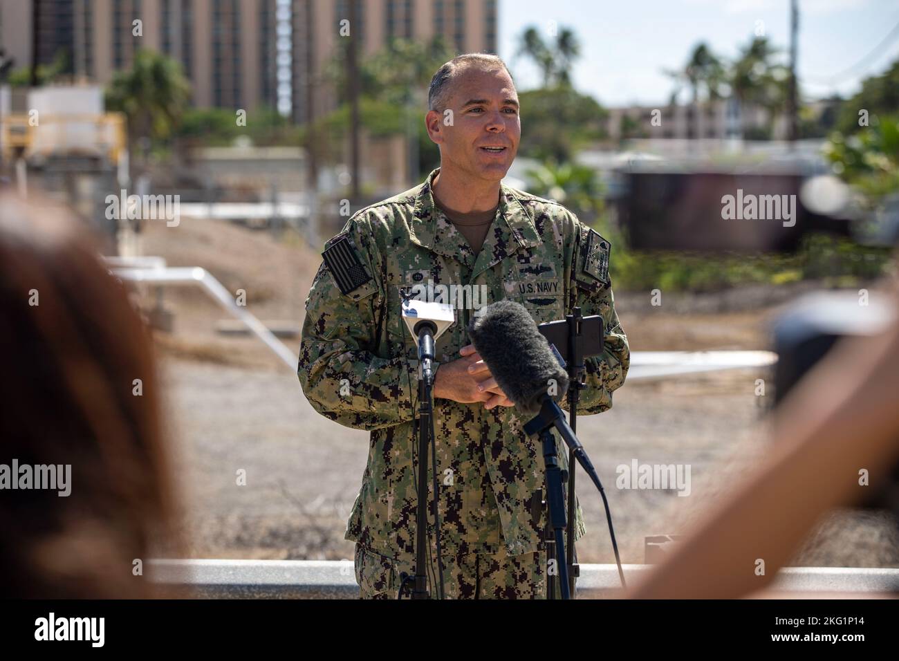U.S. Navy Capt. Shawn Triggs, Naval Supply Systems Command, Fleet