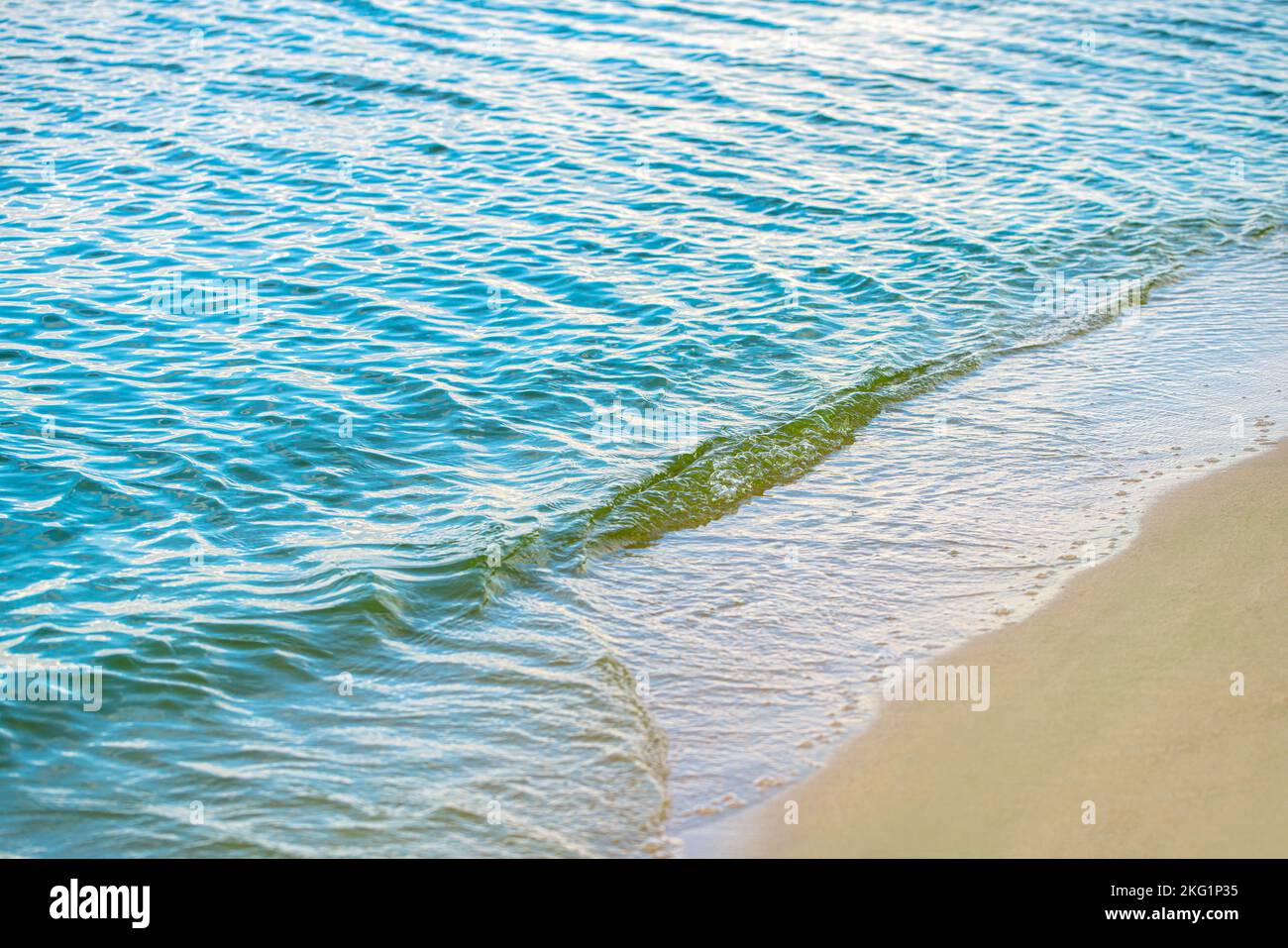 Blue ocean surface sandy natural hi-res stock photography and images ...