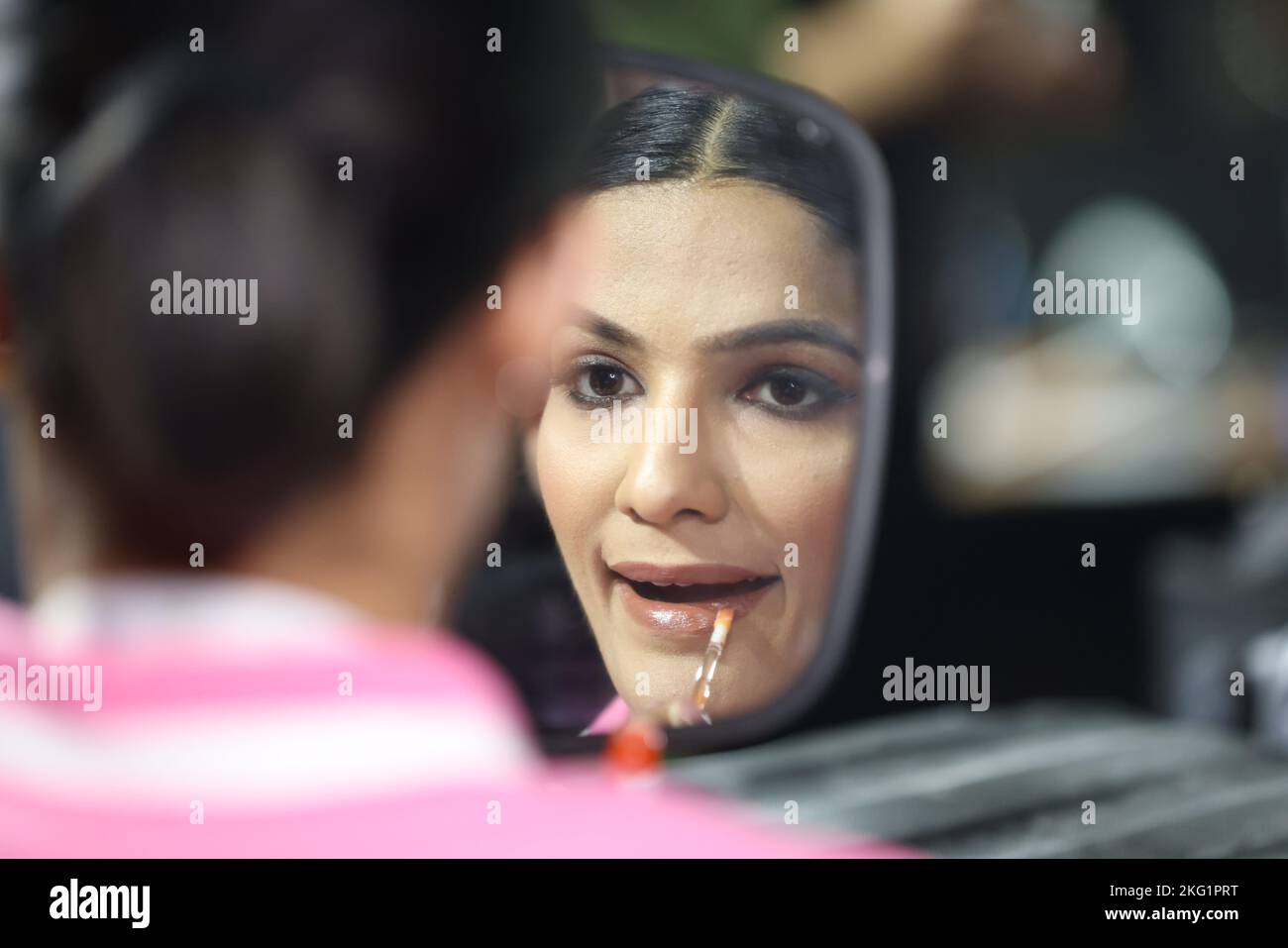 The National Asian Wedding Show 2022, the event held in Hammersmith, West London for the last 18 year's is the largest Asian Wedding show in Europe. Stock Photo