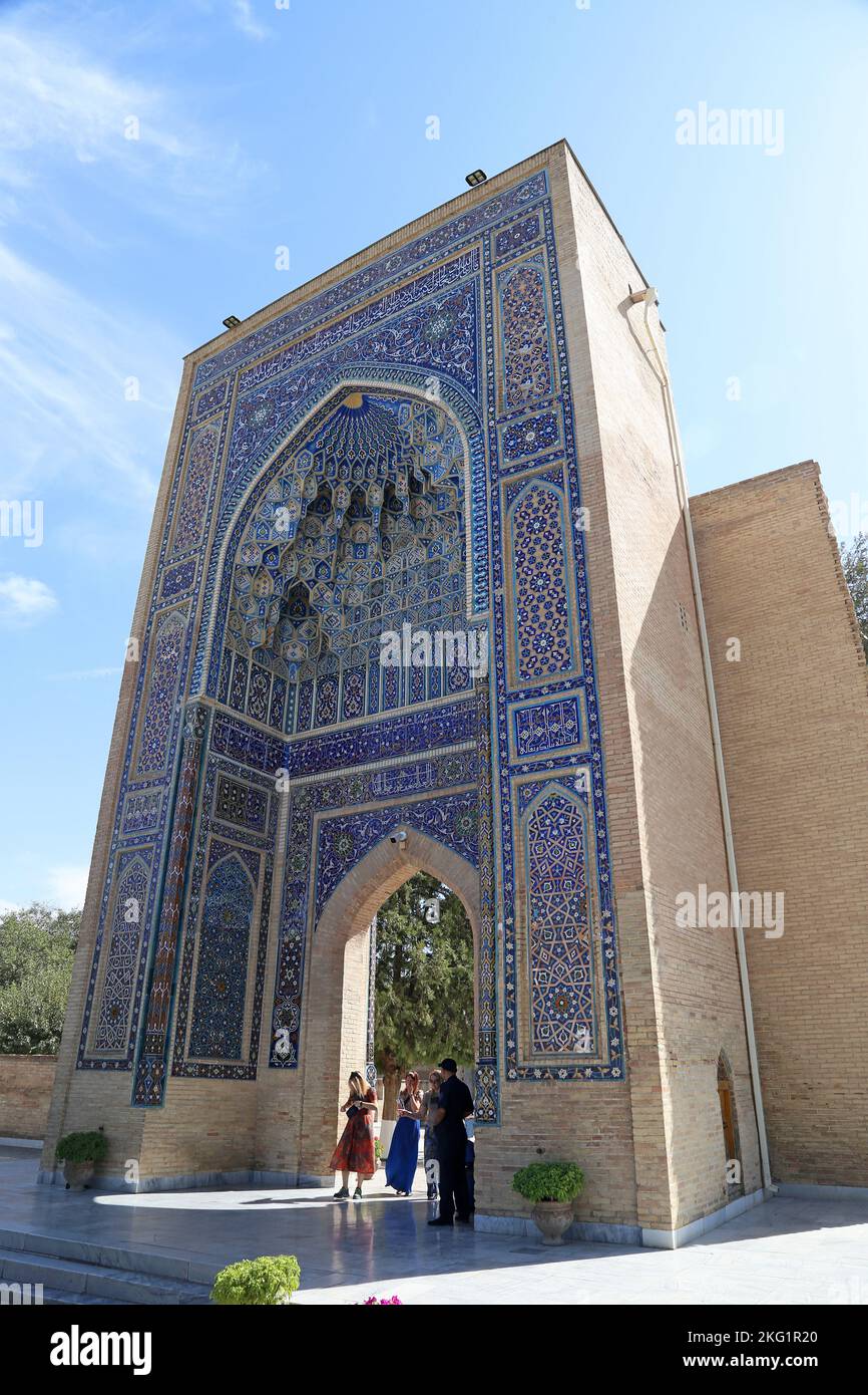 Entrance Gateway (only surviving part of original madrasa), Guri Amir ...