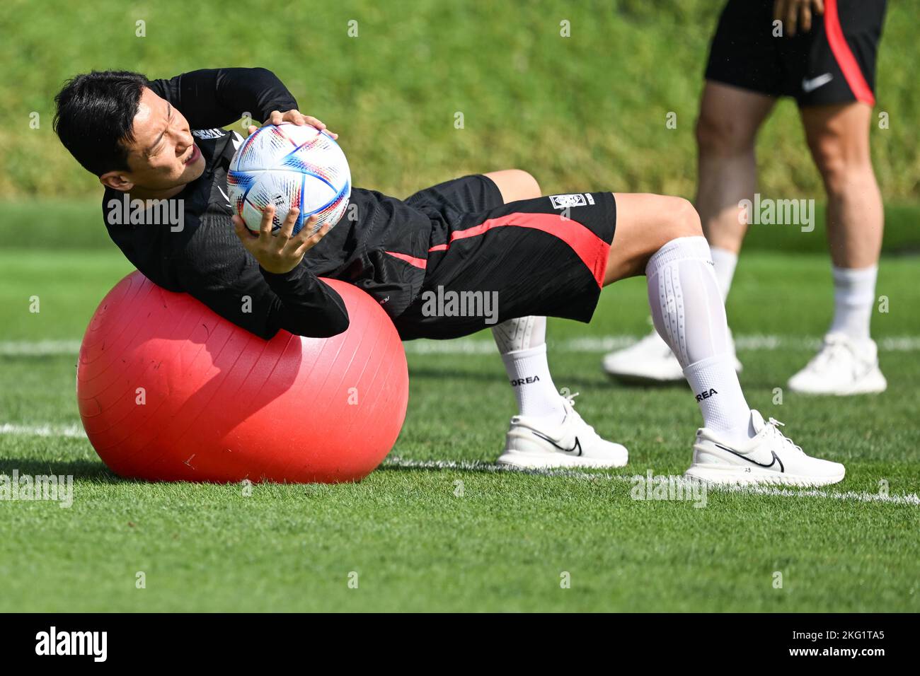 the-south-korea-national-football-team-is-training-for-fifa-world-cup