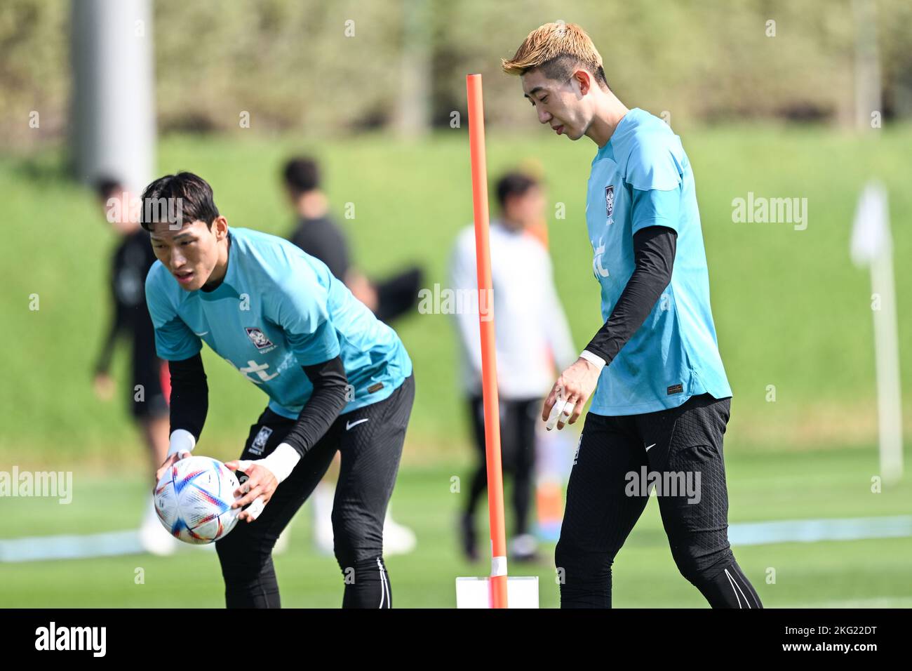 the-south-korea-national-football-team-is-training-for-fifa-world-cup