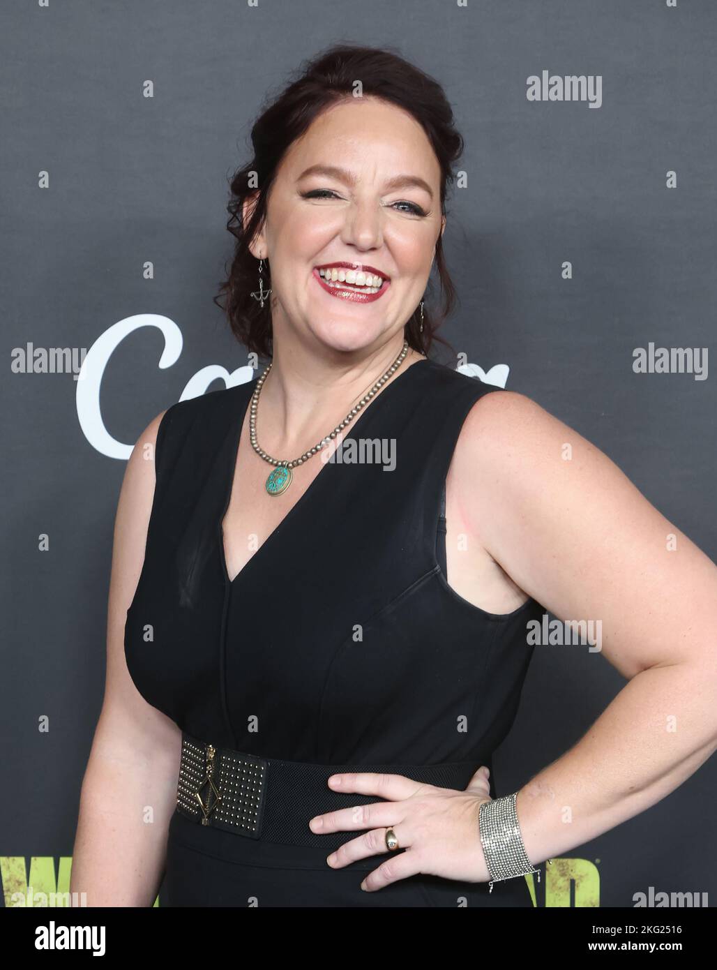 20 November 2022 -Los Angeles, California  -  Kerry Cahill. The Walking Dead Live: The Finale Event held at The Orpheum Theatre   in Los Angeles. Photo Credit: AdMedia/Sipa USA Stock Photo