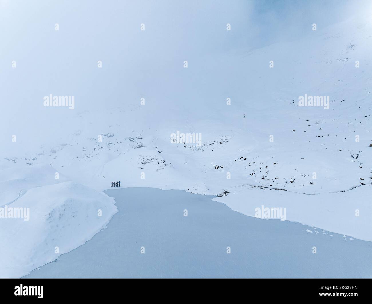 Aerial drone shot lake people hi-res stock photography and images - Alamy