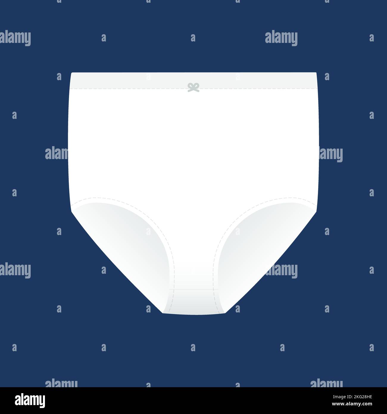 Panties symbol. Woman underwear type: control brief. Vector illustration,  flat design Stock Vector Image & Art - Alamy