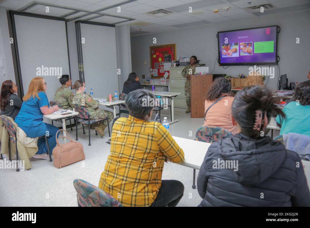 Healthcare Providers with Blanchfield Army Community Hospital conducted