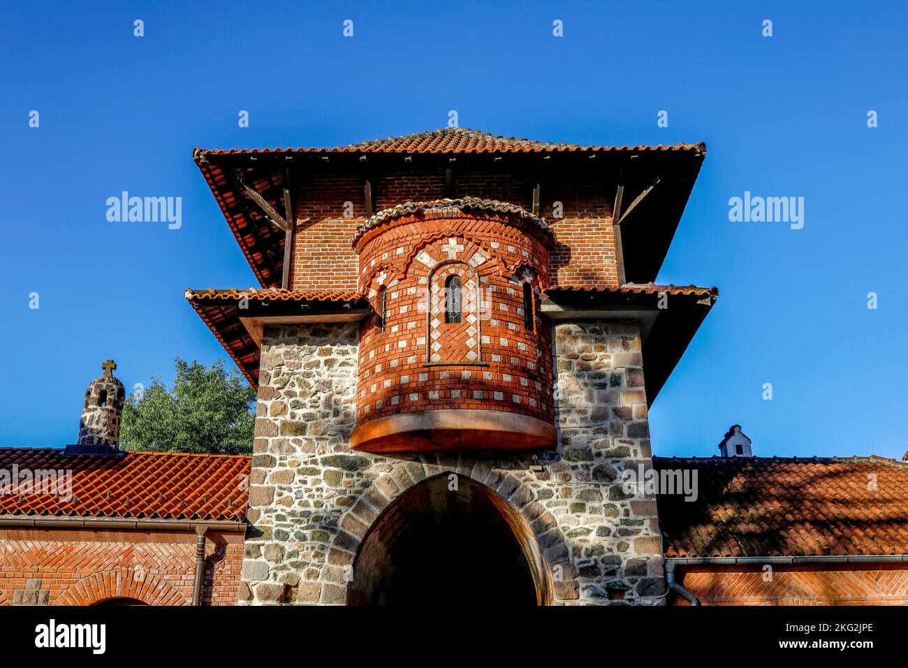 Zica orthodox monastery near Kraljevo, Serbia Stock Photo